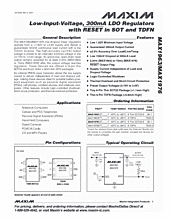 DataSheet MAX1963ET120 pdf